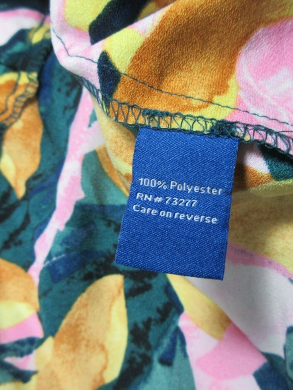 APT.9 womens colorful Hawaiian midrise belted casual shorts 4X PLUS NWT - Picture 6 of 8